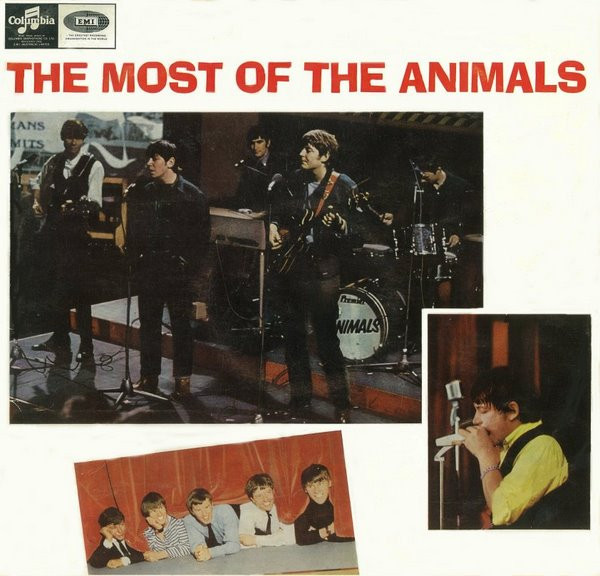 THE ANIMALS - The Most Of The Animals (VG/G+) Vinyl JWrayRecords
