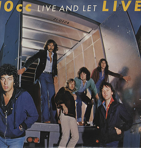 10CC - Live at Let Live (NM/VG+) Vinyl JWrayRecords