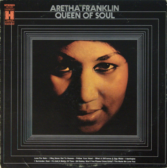 ARETHA FRANKLIN - Queen Of Soul (VG+/G+) Vinyl JWrayRecords