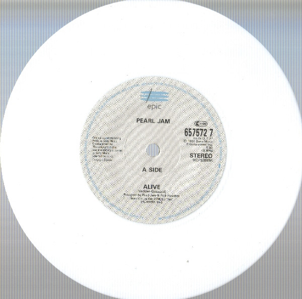 PEARL JAM - Alive (VG+/VG+) 7" Single Vinyl JWrayRecords