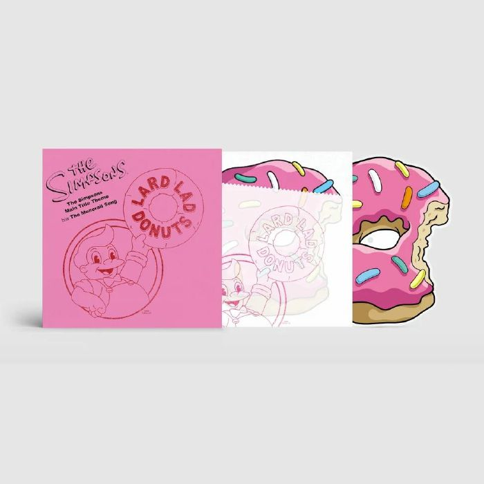 THE SIMPSONS - 	 "The Simpsons" Main Title Theme / The Monorail Song 10" Vinyl JWrayRecords