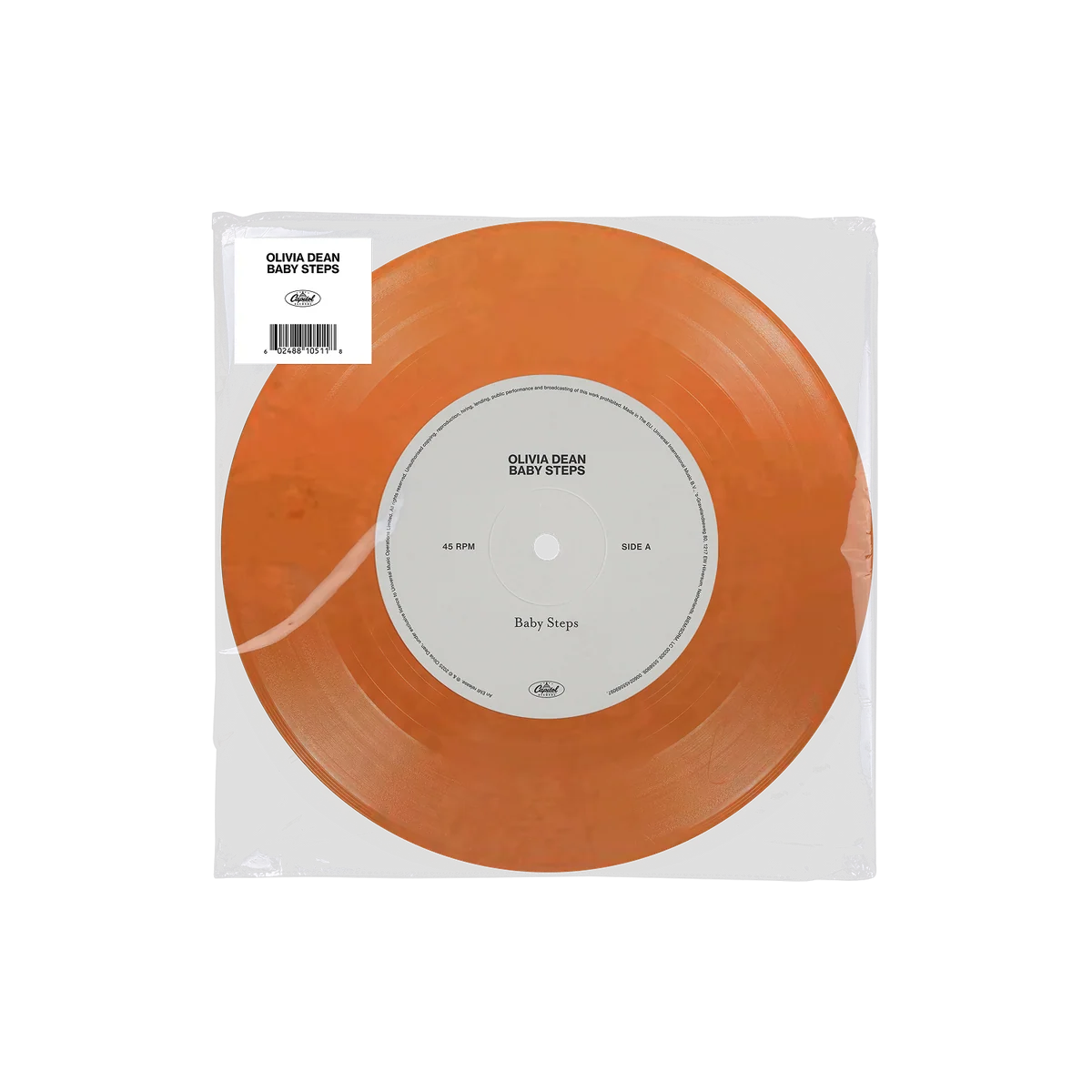 OLIVIA DEAN - Baby Steps 7" Single Vinyl JWrayRecords