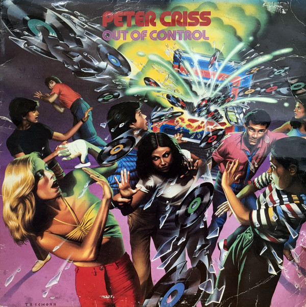 PETER CRISS - Out Of Control (NM/VG+) Vinyl JWrayRecords