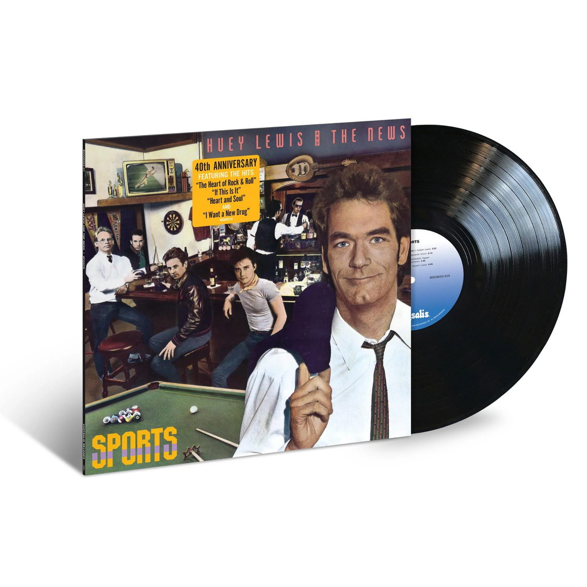 HUEY LEWIS & THE NEWS - Sports Vinyl JWrayRecords