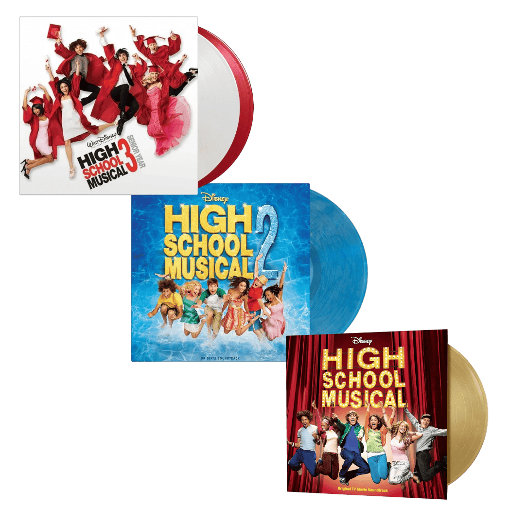 HIGH SCHOOL MUSICAL 1, 2 & 3 Soundtrack Vinyl Bundle