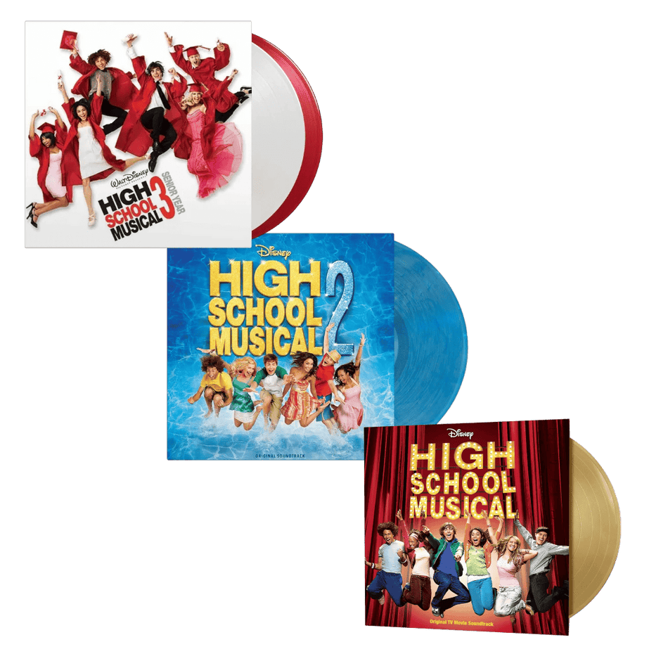 HIGH SCHOOL MUSICAL 1, 2 & 3 Soundtrack Vinyl Bundle