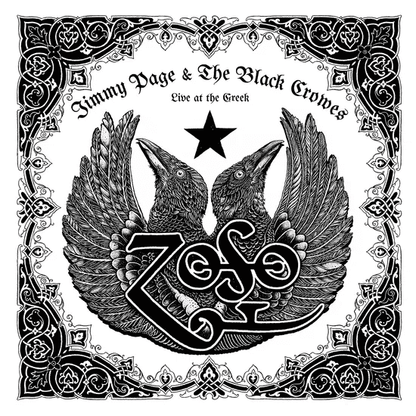 JIMMY PAGE & THE BLACK CROWES - Live At The Greek Vinyl - JWrayRecords