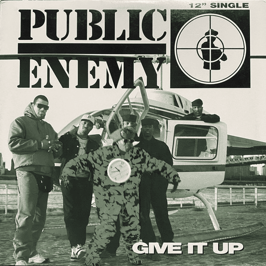 PUBLIC ENEMY - Give It Up 12" Single (NM/NM) Vinyl - JWrayRecords