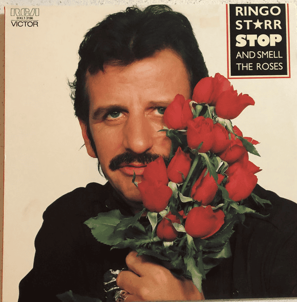 RINGO STARR - Stop and Smell The Roses (NM/VG) Vinyl - JWrayRecords