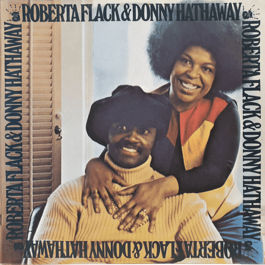 ROBERTA FLACK & DONNY HATHAWAY - Roberta Flack & Donny Hathaway (VG/VG) Vinyl - JWrayRecords