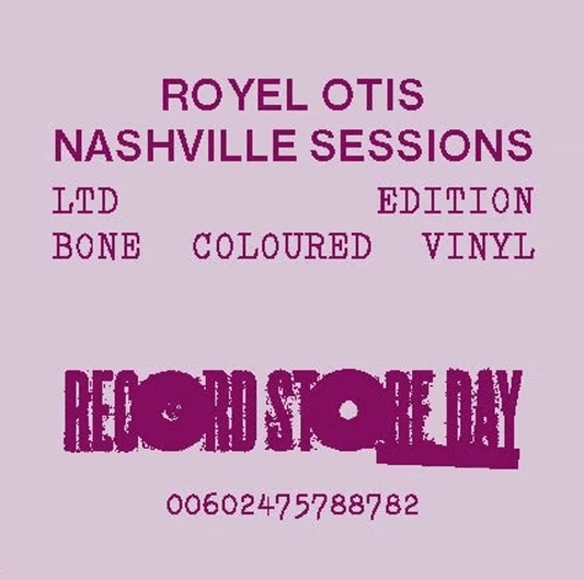 ROYEL OTIS - NASHVILLE SESSIONS EP RSD25 Vinyl - JWrayRecords