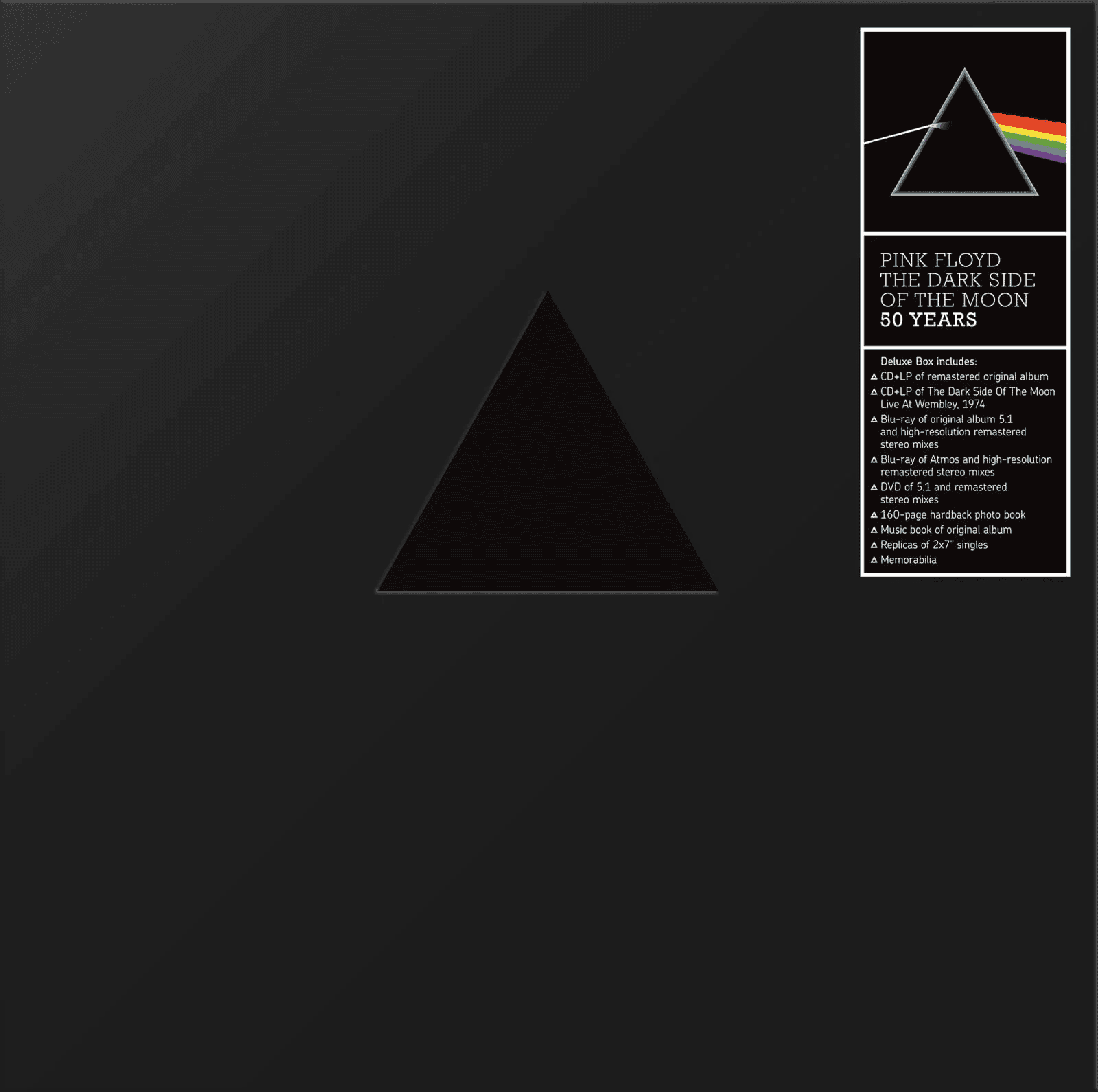 PINK FLOYD - The Dark Side Of The Moon 50th Anniversary Deluxe Box Set - JWrayRecords