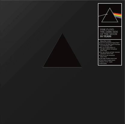 PINK FLOYD - The Dark Side Of The Moon 50th Anniversary Deluxe Box Set - JWrayRecords