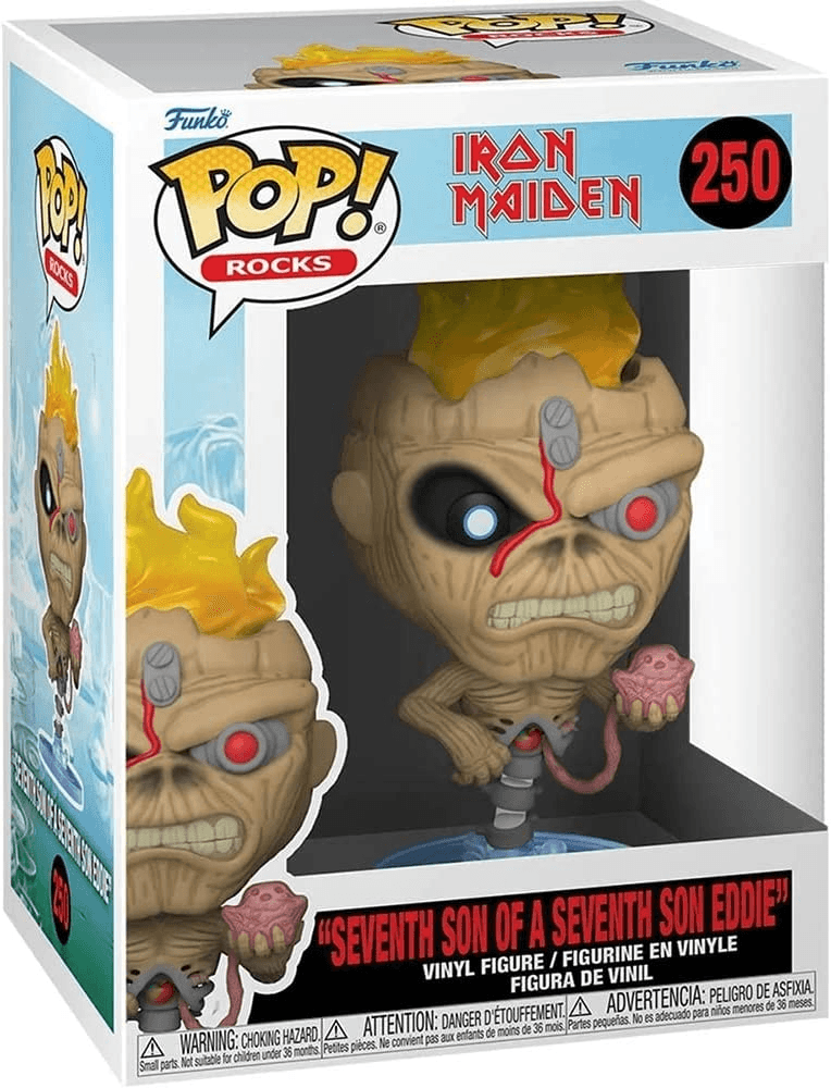 Funko Pop: Rocks! - Iron Maiden: Seventh Son of A Seventh Son Eddie - JWrayRecords