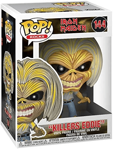 Funko Pop: Rocks! - Iron Maiden: Killers Eddie - JWrayRecords