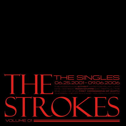 THE STROKES - The Singles Volume 1 Box Set Vinyl - JWrayRecords