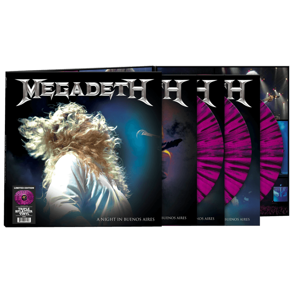 MEGADETH - A Night In Buenos Aires Vinyl - JWrayRecords