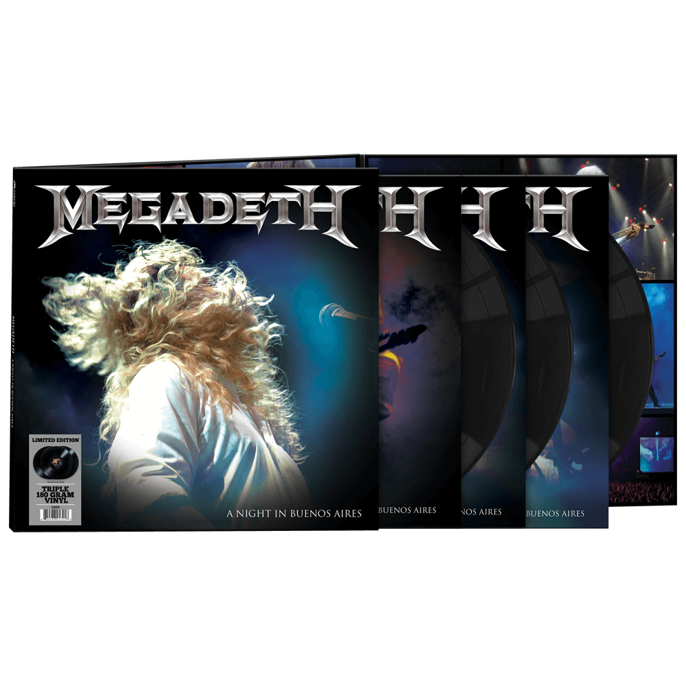MEGADETH - A Night In Buenos Aires Vinyl - JWrayRecords