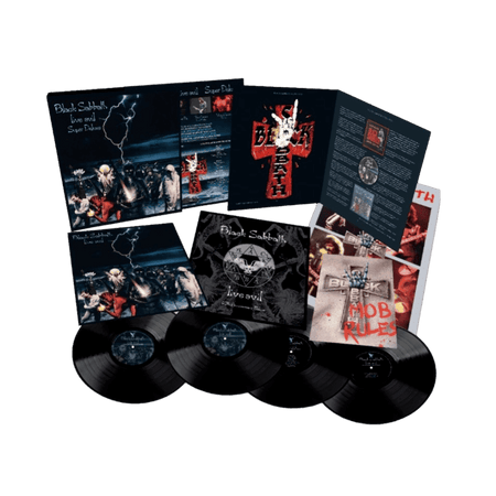 BLACK SABBATH - Live Evil Super Deluxe 40th Anniversary Edition 4LP Vinyl Box Set - JWrayRecords