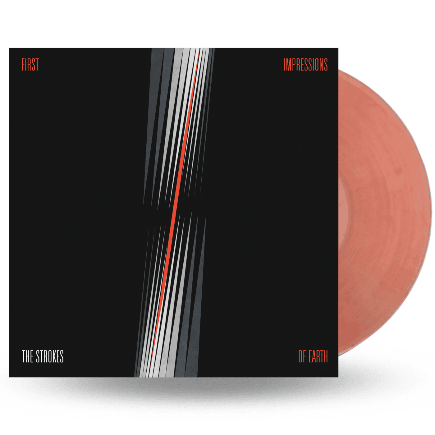 THE STROKES - First Impressions of Earth Vinyl - Hazy Red - JWrayRecords