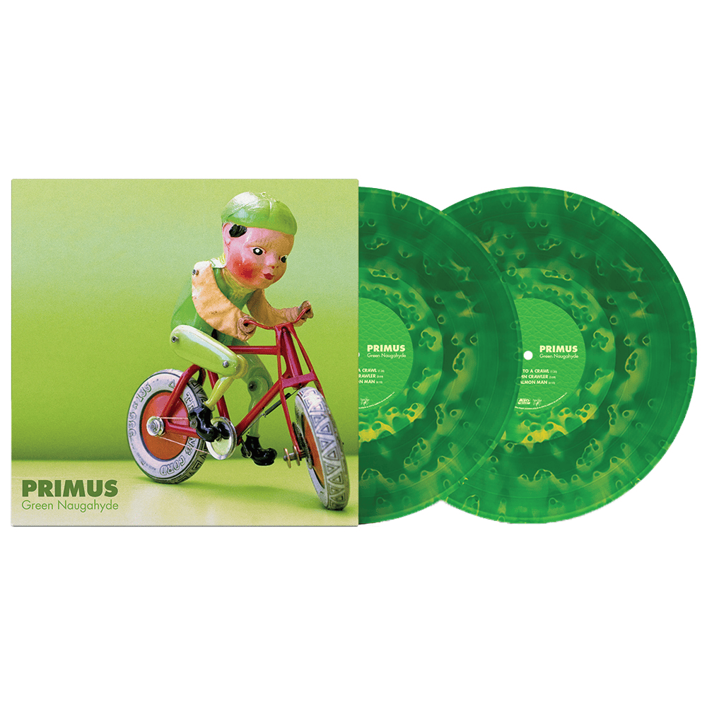 PRIMUS - Green Naugahyde Vinyl Ghostly Green 