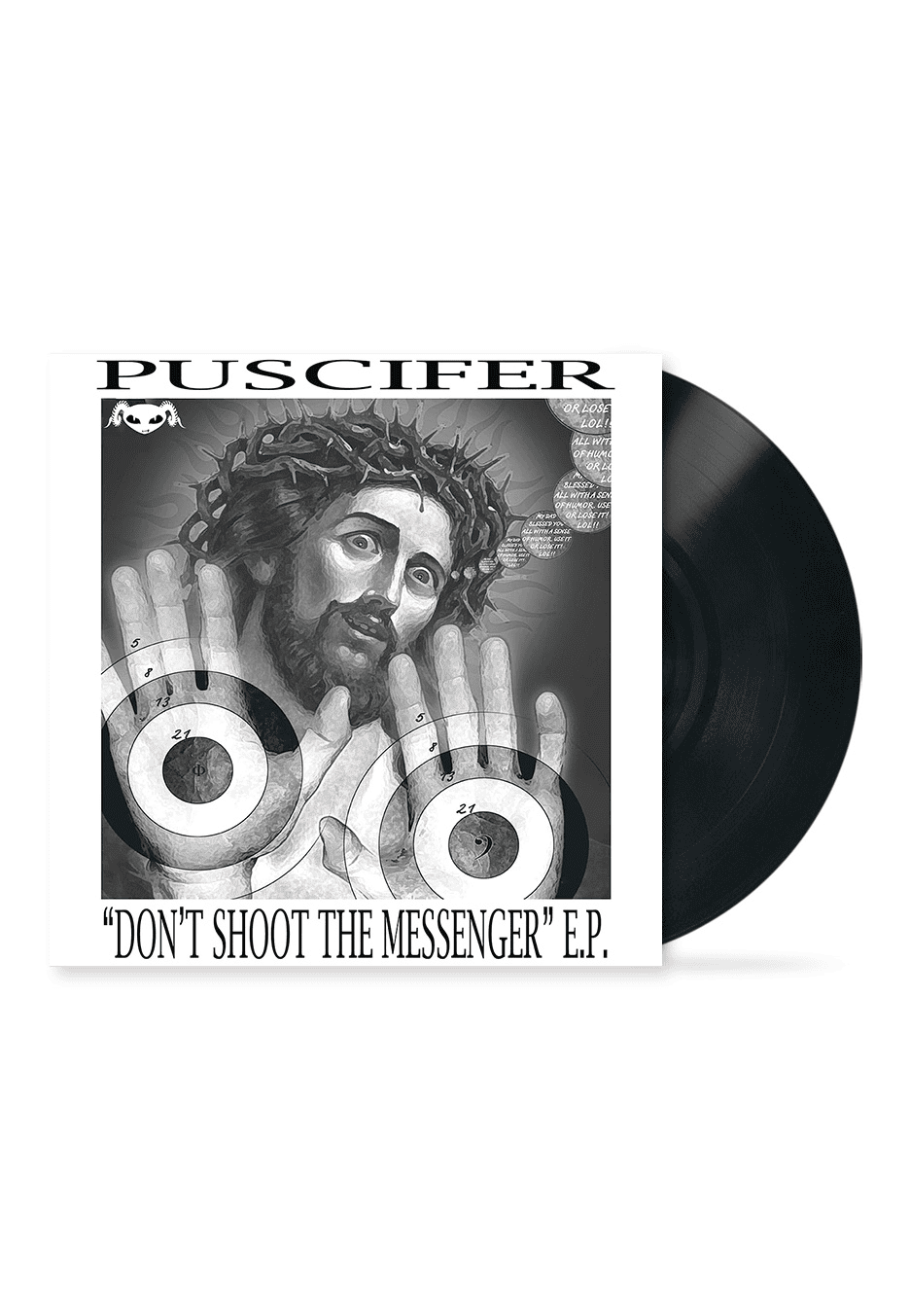 PUSCIFER - Don't Shoot The Messenger Vinyl - JWrayRecords