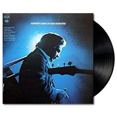 JOHNNY CASH - At San Quentin Vinyl - JWrayRecords