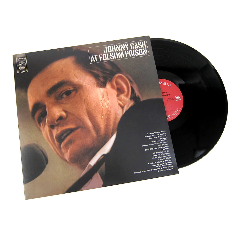 JOHNNY CASH - At Folsom Prison Vinyl - JWrayRecords