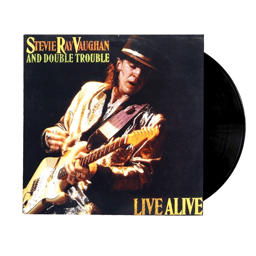 STEVIE RAY VAUGHAN & DOUBLE TROUBLE - Live Alive Vinyl - JWrayRecords