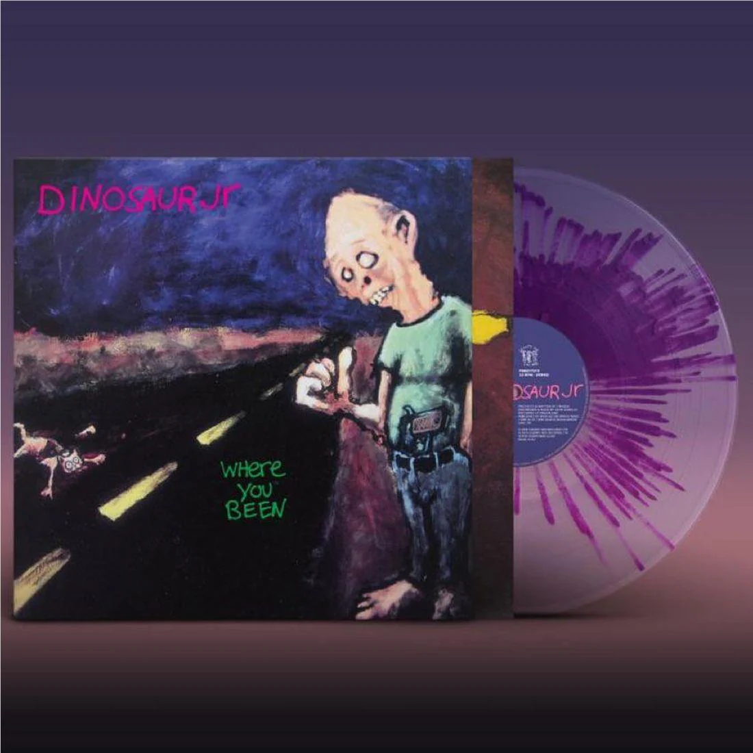 DINOSAUR JR. - Where You Been Vinyl - Purple Splatter - JWrayRecords