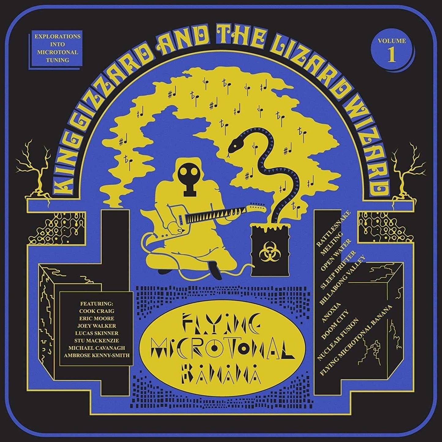 KING GIZZARD AND THE LIZARD WIZARD - Flying Microtonal Banana Vinyl - JWrayRecords