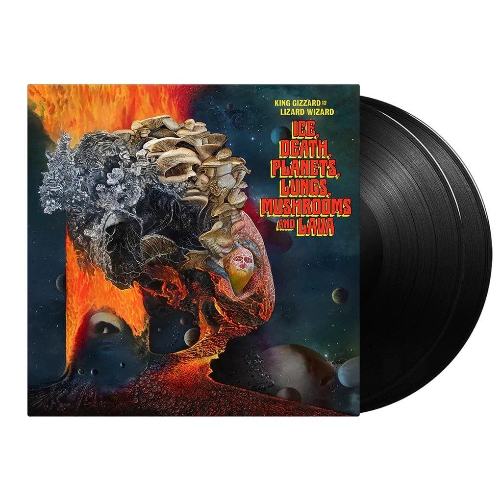 KING GIZZARD & THE LIZARD WIZARD - Ice, Death, Planets, Lungs, Mushrooms and Lava Vinyl - JWrayRecords