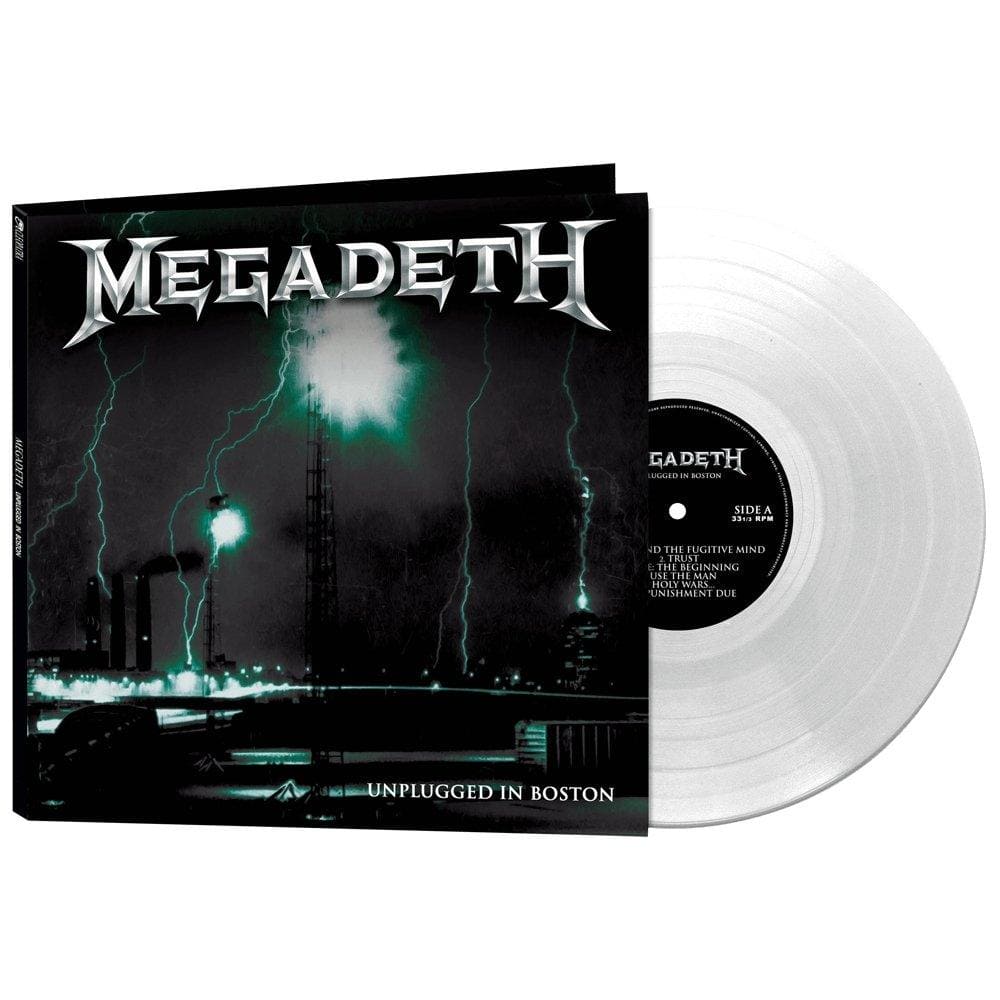 MEGADETH - Unplugged in Boston Vinyl - JWrayRecords