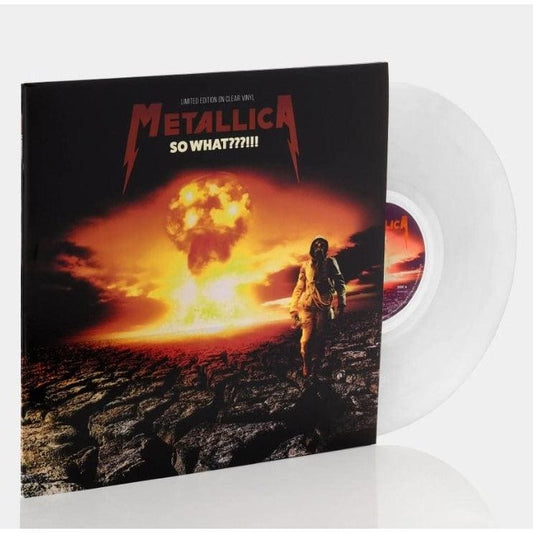 METALLICA - So What Clear Coloured Vinyl - JWrayRecords