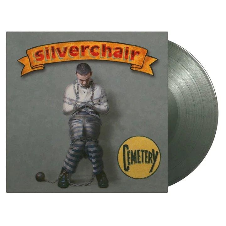 SILVERCHAIR - Cemetery EP Silver & Green Marbled Coloured Vinyl - JWrayRecords