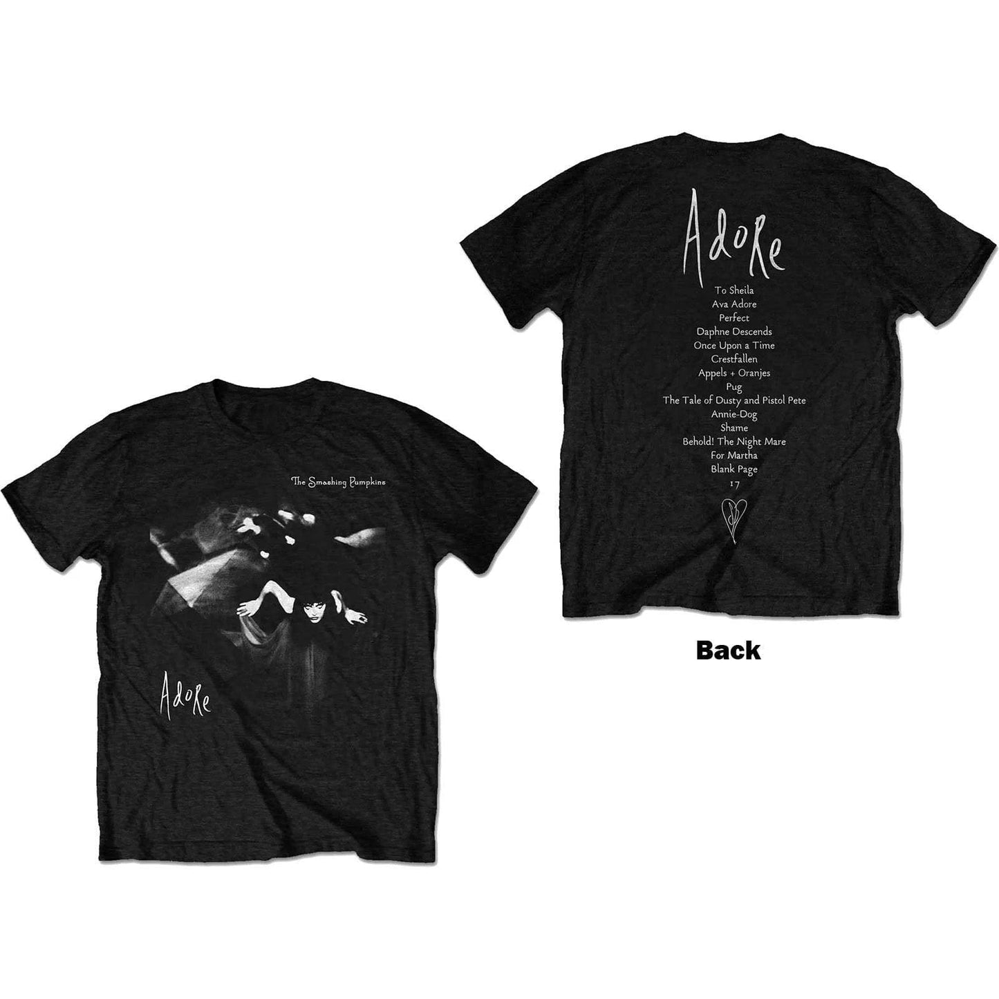 THE SMASHING PUMPKINS - Unisex T-Shirt: Adore (Back Print) - JWrayRecords