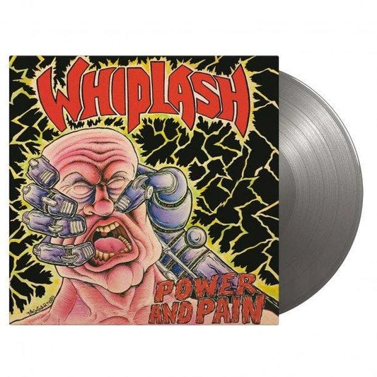 WHIPLASH - Power and Pain Silver Coloured Vinyl - JWrayRecords